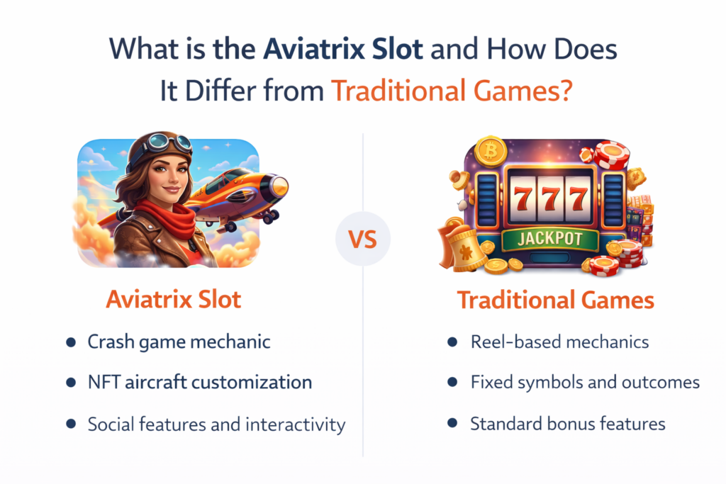 What is the Aviatrix Slot and How Does It Differ from Traditional Games